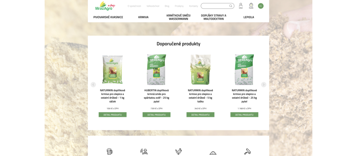 E-shop Mráz Agro